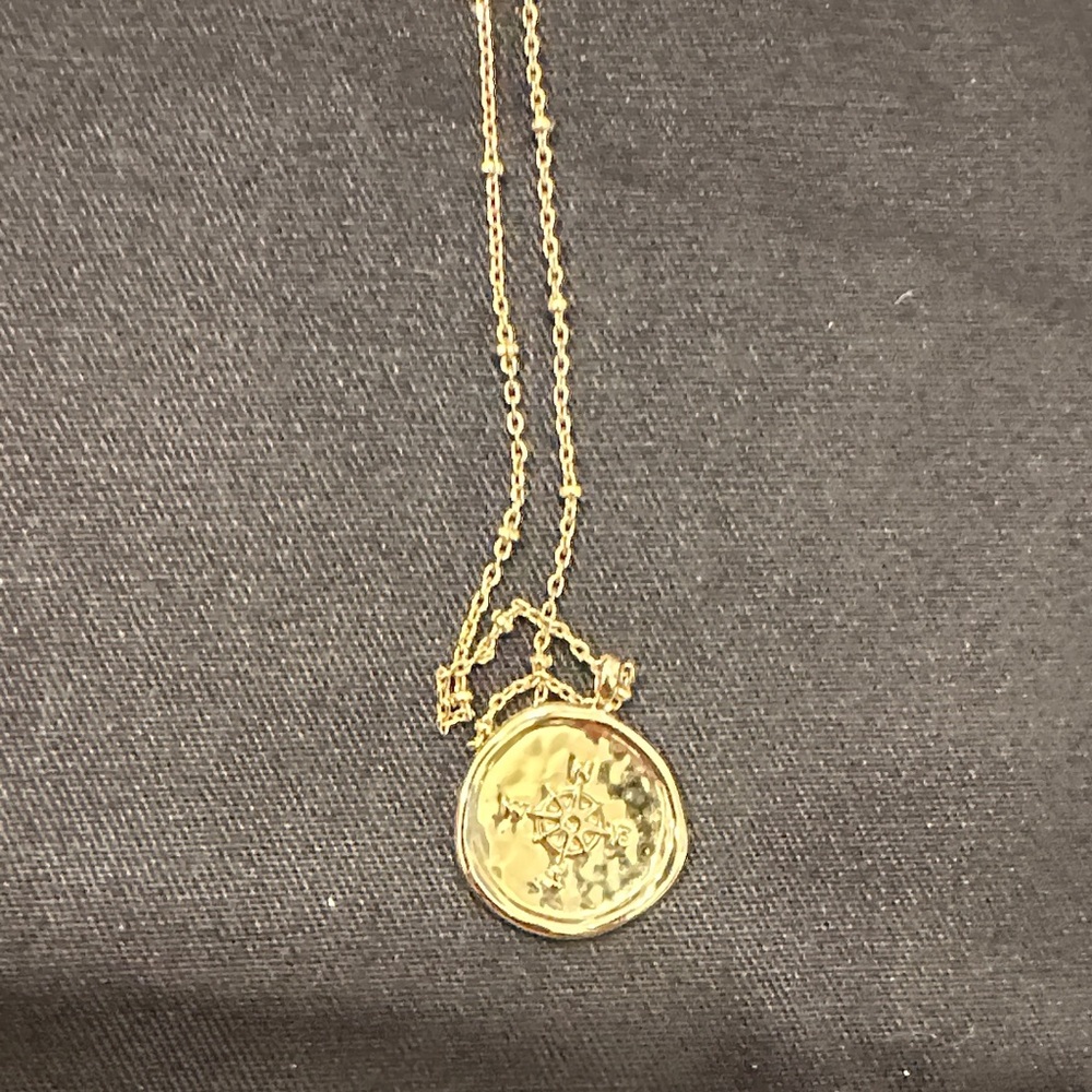 Gorjana Compass Coin Necklace - Picture 7 of 7